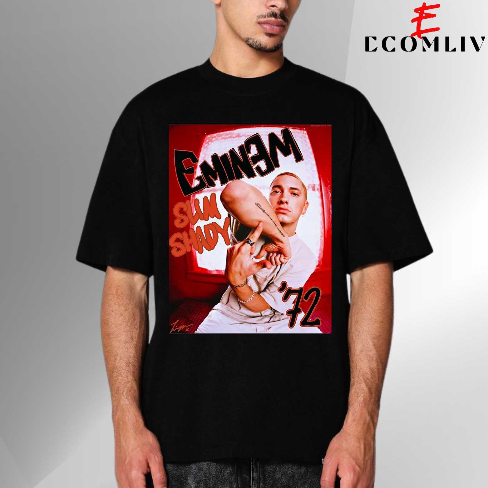 Eminem Records Rap Tee , Unisex Streetwear Shirt